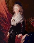Friedrich Heinrich Fuger Portrait of Marie Therese de Bourbon Sweden oil painting artist
